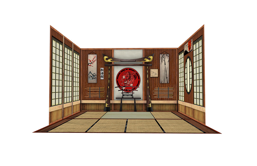 Dojo Map Layout Japanese Dojo Layout Japanese Style Unit_Basic Set CLIP STUDIO