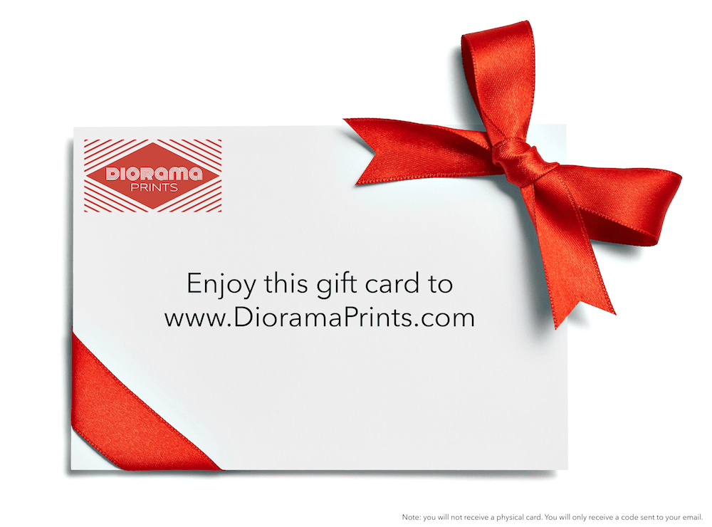 Diorama Prints Gift Card
