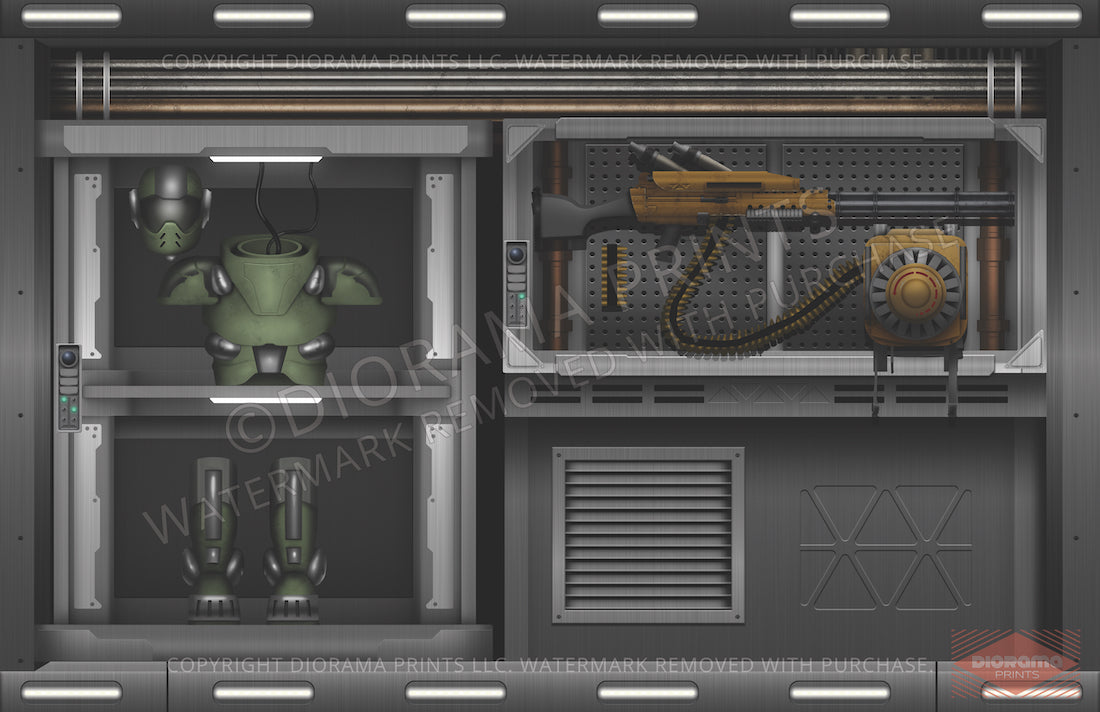 Spaceship: Armory Room